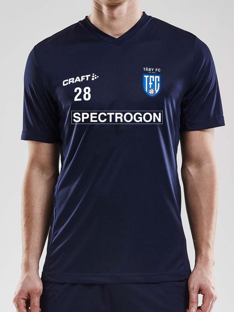 Craft T-shirt Squad Solid - Match, Borta (Täby FC)